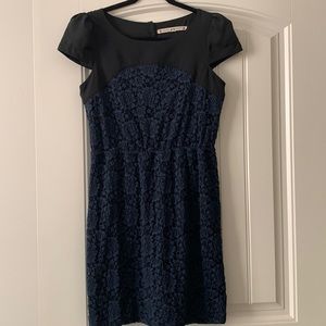 Chelsea and Violet Lace Dress with Cap Sleeves. Size M